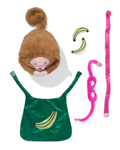 superheld knuffel aap 18x25x8cm