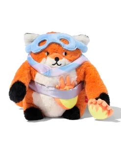 superheld knuffel vos 18x25x8cm