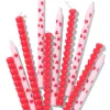 taartkaarsjes hart 10 stuks