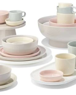 taartplateau Ø18cm Knap new bone china grijs