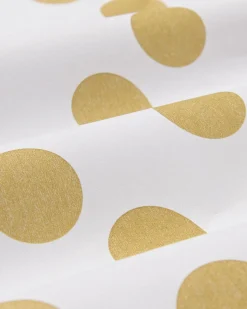 tafelkleed gouden stip 200x138cm