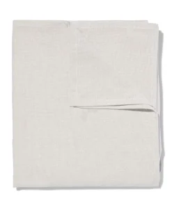 tafelkleed grijs chambray katoen 140x240