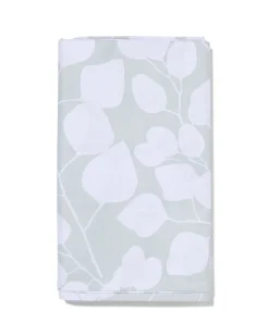 tafelkleed met bladeren 140x240 katoen met coating