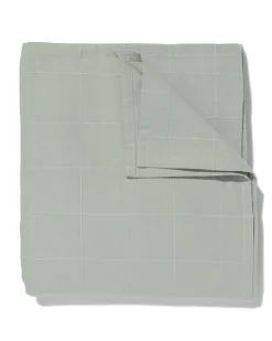 tafelkleed met ruiten 140x240 katoen groen