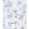 tafelkleed XL 320x145cm katoen bloemen groen-blauw