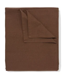 tafelkleed XL 320x145cm katoen donkerbruin