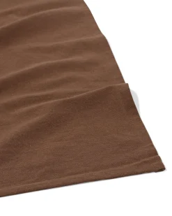 tafelkleed XL 320x145cm katoen donkerbruin