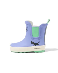 Takkie babyregenlaarzen blauw