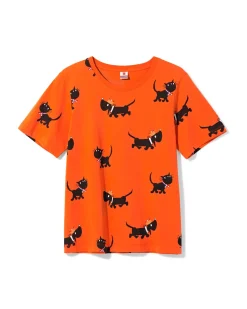 Takkie dames T-shirt jersey Koningsdag oranje