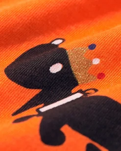Takkie en Siepie baby T-shirt jersey Koningsdag oranje