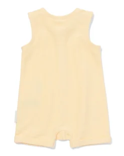 Takkie en Siepie babyjumpsuit jersey lichtgeel
