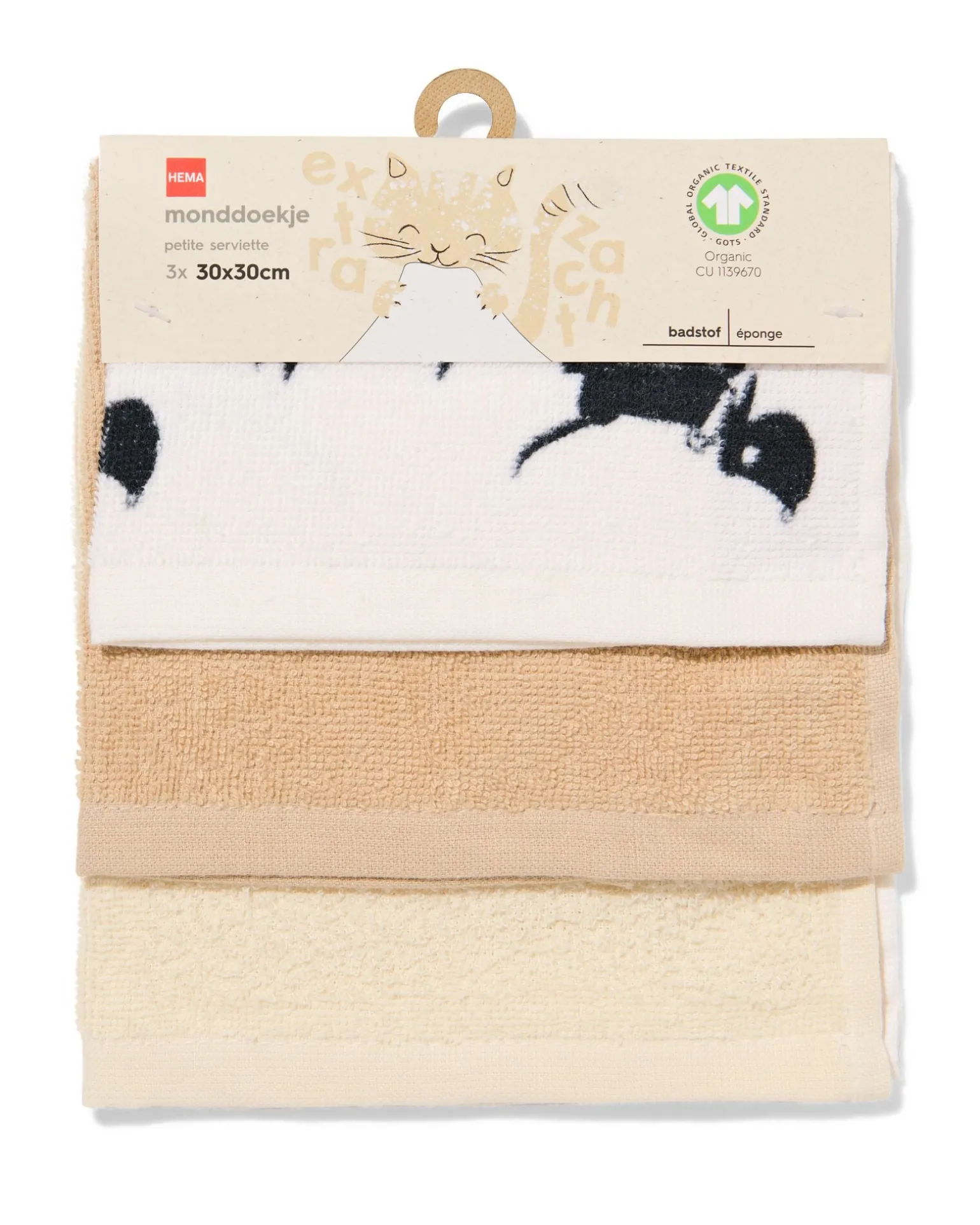 Takkie en Siepie babyslabbetjes - 3 stuks