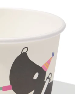 Takkie en Siepie bakjes 450ml papier - 4 stuks
