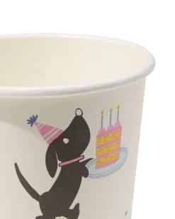 Takkie en Siepie bekers 250ml papier - 8 stuks