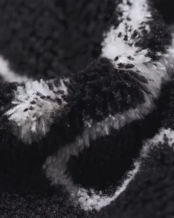 Takkie en Siepie damesnachthemd fleece zwart