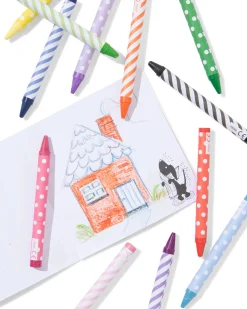Takkie en Siepie etui met krijtjes