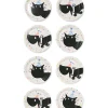 Takkie en Siepie gebaksbordjes ⌀17.5cm papier - 8 stuks