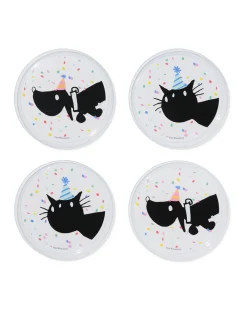 Takkie en Siepie herbruikbare borden ⌀22.5cm - 4 stuks
