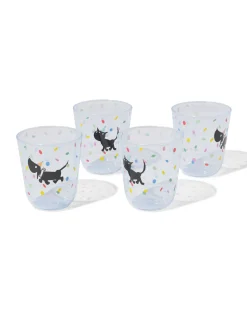 Takkie en Siepie herbruikbare bekers confetti - 4 stuks