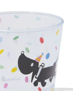 Takkie en Siepie herbruikbare bekers confetti - 4 stuks