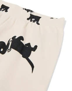 Takkie en Siepie kinderpyjama rib gebroken wit