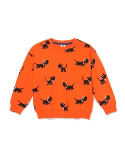 Takkie en Siepie kindersweater Koningsdag oranje