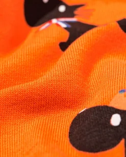 Takkie en Siepie kindersweater Koningsdag oranje