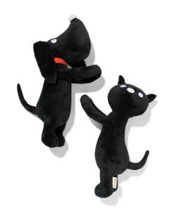 Takkie en Siepie magnetische knuffels 43x20x24cm