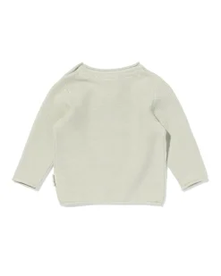 Takkie en Siepie newborn trui borduursel lichtgroen