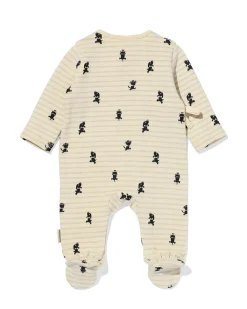 Takkie en Siepie newborn boxpakje jersey strepen ecru
