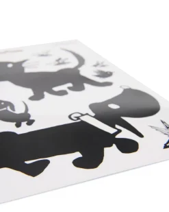 Takkie en Siepie raamstickers