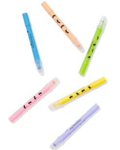 Takkie en Siepie stempelstift - 6 stuks