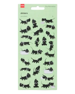 Takkie en Siepie stickervellen - 2 stuks