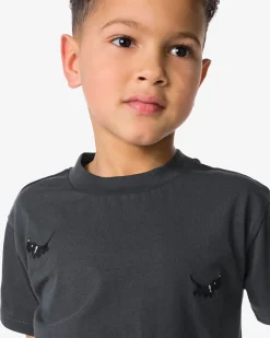 Takkie kinder T-shirt donkergrijs