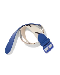 Takkie kinderriem 3cm blauw