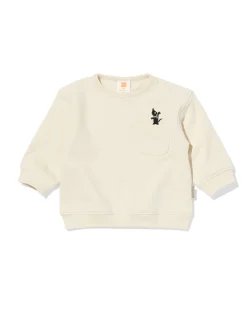 Takkie newborn trui jersey ecru