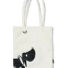 Takkie schoudertas 42x36cm teddy wit