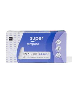 tampons super - 32 stuks