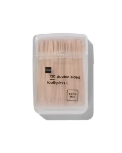tandenstokers extra dun - 120 stuks
