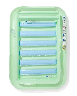tanning pool met opblaasbare bodem en bekerhouder 180x122x24cm
