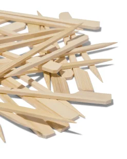 tapas prikkers bamboehout 9cm - 50 stuks