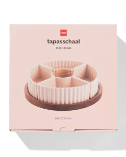 tapas vakkenschaal 21x21x7.5cm