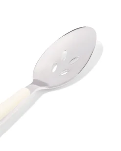 tapaslepels met gaatje rvs - 2 stuks