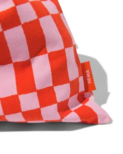 tas canvas ruiten