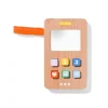 telefoon hout 11x6.5x2
