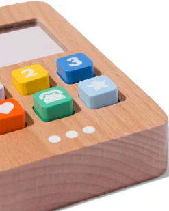 telefoon hout 11x6.5x2