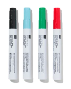 textielmarkers 2 mm - 4 stuks