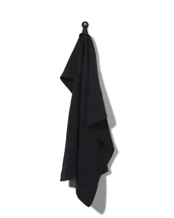 theedoek - 65 x 65 - katoen - zwart