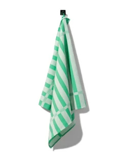 theedoek 65x65 katoen groen