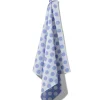 theedoek 65x65 katoen met stippen